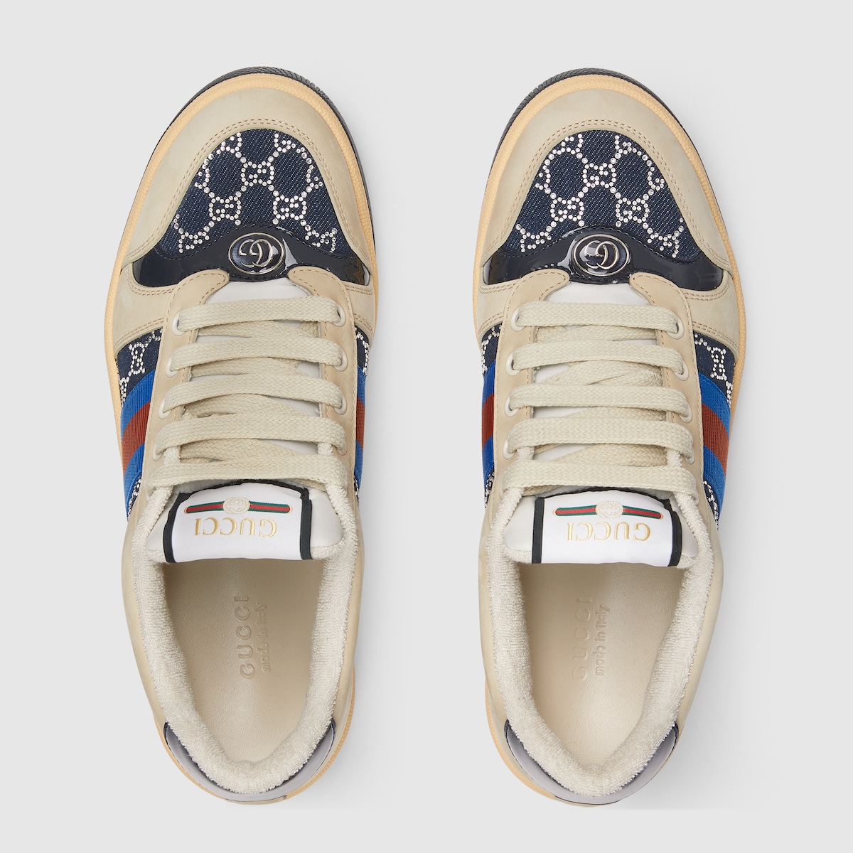 Gucci Women’s GG crystal Screener sneaker - Image 2